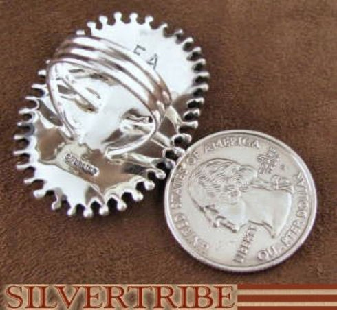 Sterling Silver Jewelry And Oyster Shell Ring Size 6-3/4 RS36061